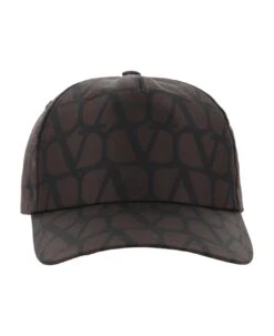 Valentino Garavani Iconographe Toile Silk Baseball Hat