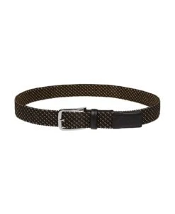 Hogan Logo Stamped Buckle Belt