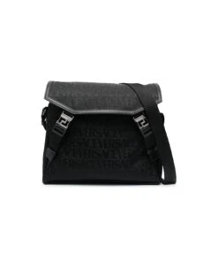 Versace Large Messenger Fabric Nylon
