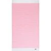 MC2 Saint Barth Fluo Pink Striped Ultralight Cotton Towel