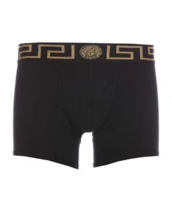 Versace Greca Border Long Boxer