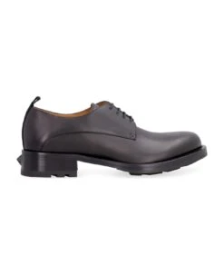 Valentino Garavani Roman Stud Leather Lace-up Derby Shoes