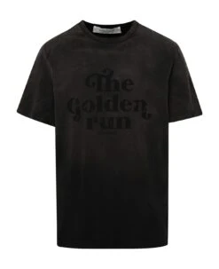Golden Goose Gray Cotton T-shirt