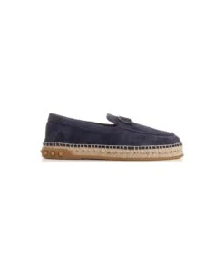 Valentino Garavani Espadrilles In Blue Suede