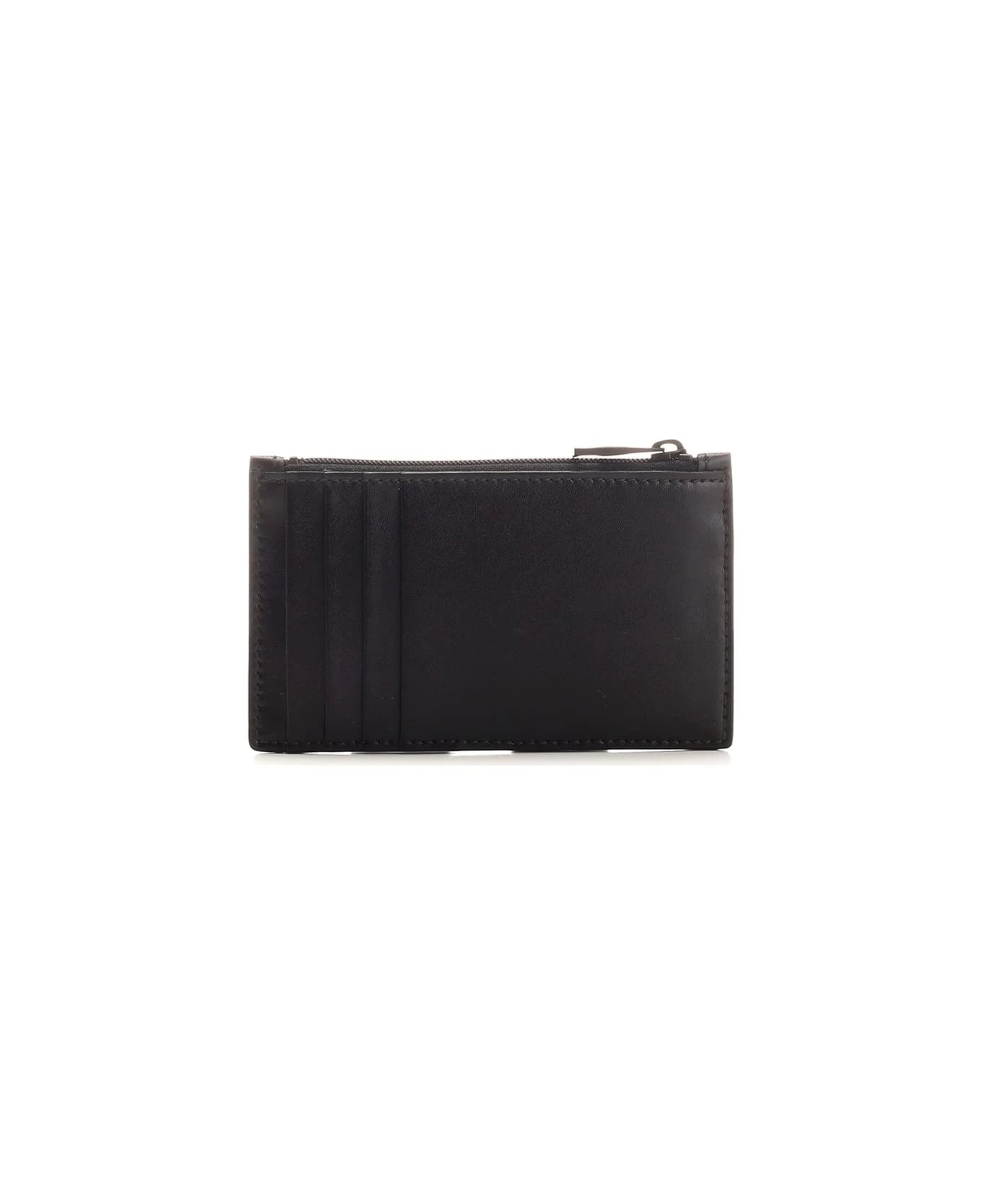 Alexander McQueen Black Card Holder With Graffiti 3 Alexander McQueen Black Card Holder With Graffiti - Image 3