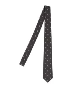 Alexander McQueen 'the Skull Polka Dots' Tie